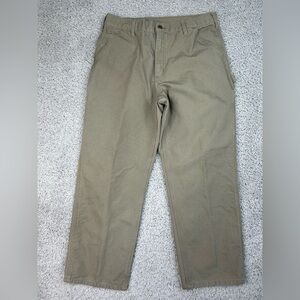 Carhartt Pants Mens 35 x 30 Original Dungaree Fit Classic Cotton Streetwear Work